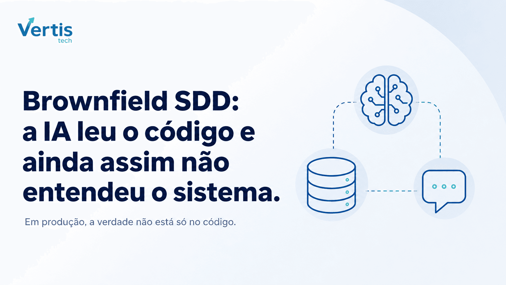 Brownfield SDD: a IA leu o código e ainda assim não entendeu o sistema