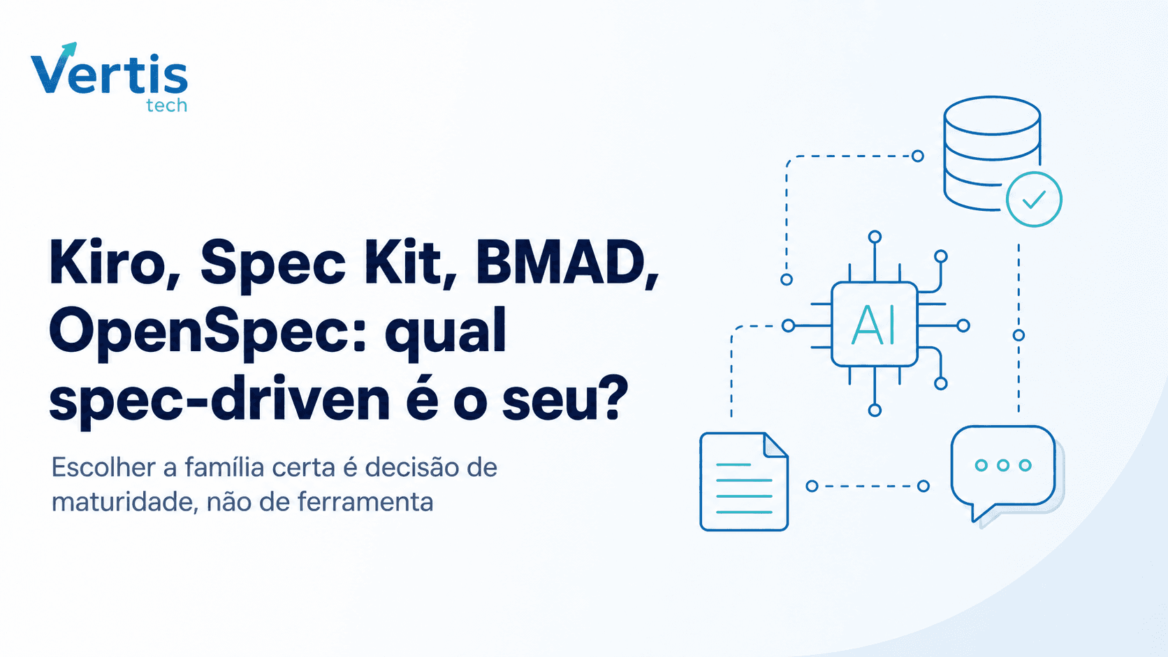 Kiro, Spec Kit, BMAD, OpenSpec: qual spec-driven é o seu?